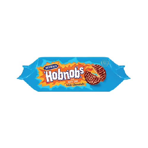 MCVITIE'S HOBNOBS MILK CHOCOLATE BISCUITS 431G