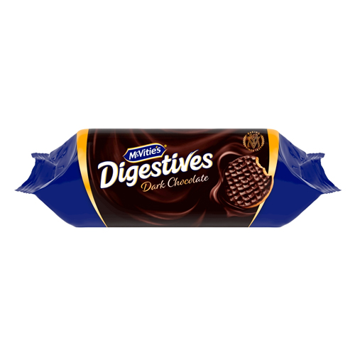 MCVITIE'S DARK CHOCOLATE DIGESTIVE BISCUITS 266G