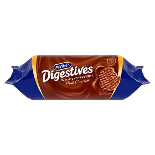 MCVITIE'S MILK CHOCOLATE DIGESTIVE BISCUITS 266G