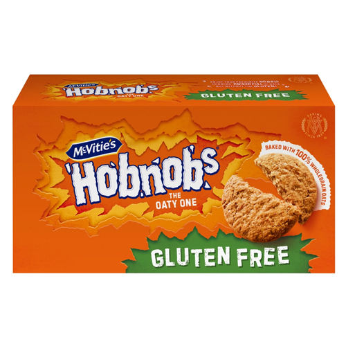 MCVITIE'S HOBNOBS GLUTEN FREE ORIGINAL BISCUITS 150G