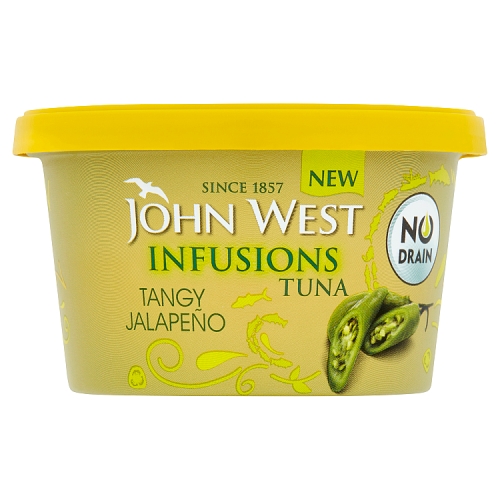 JOHN WEST TUNA INFUSION JALAPENO 80G