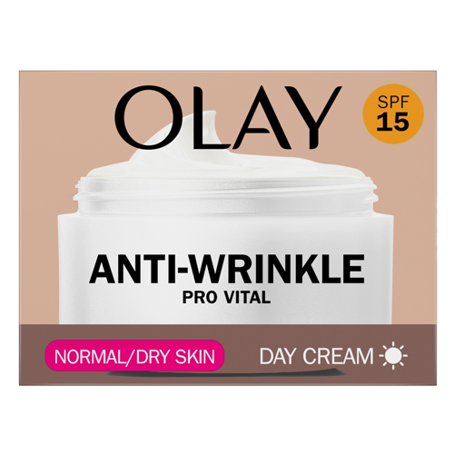 OLAY ANTI WRINKLE PRO VITAL DAY CREAM SPF15 50ML