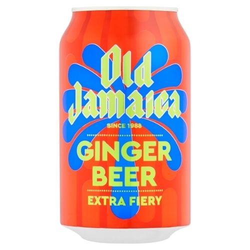 OLD JAMAICA GINGER BEER EXTRA FIERY CAN 330ML