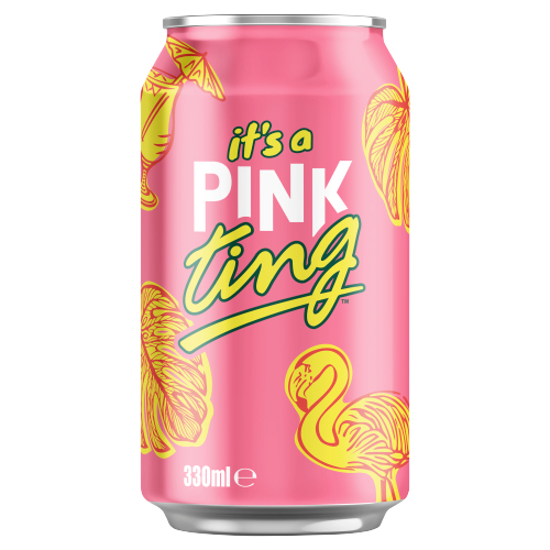 TING PINK CAN 330ML