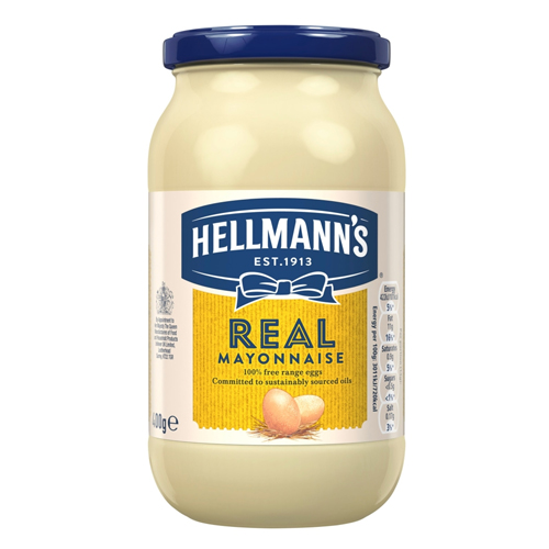 HELLMANN'S REAL MAYONNAISE 400G
