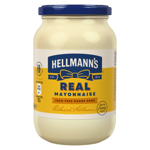 HELLMANN'S REAL MAYONNAISE 600G