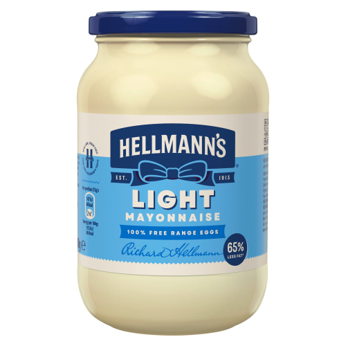 HELLMANN'S LIGHT MAYONNAISE 600G