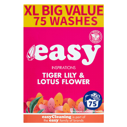 EASY TIGER LILY & LOTUS FLOWER WASHING POWDER 5.1KG