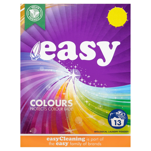 EASY COLOURS LAUNDRY POWDER PMP £1.59 884G