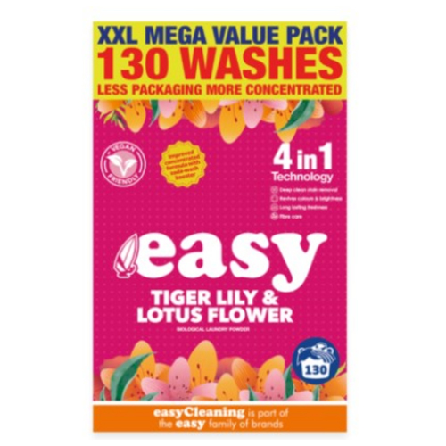 EASY TIGER LILY & LOTUS FLOWER WASHING POWDER 6.5KG