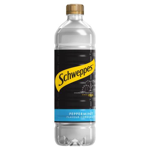 SCHWEPPES PEPPERMINT CORDIAL PET 1L