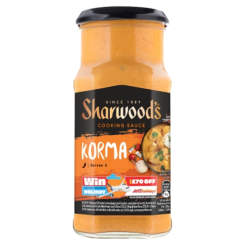 SHARWOOD'S KORMA COOKING SAUCE 420G