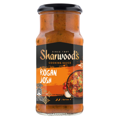 SHARWOOD'S ROGAN JOSH MEDIUM CURRY SAUCE 420G