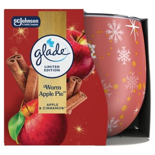 GLADE CANDLE APPLE 108G