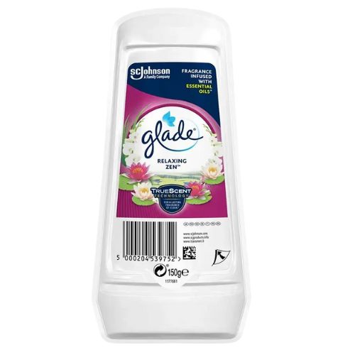 GLADE SOLID GEL RELAXING ZEN PMP £1.79 150G