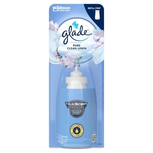 GLADE SENSE SPRAY REFILL CLEAN LINEN 18ML
