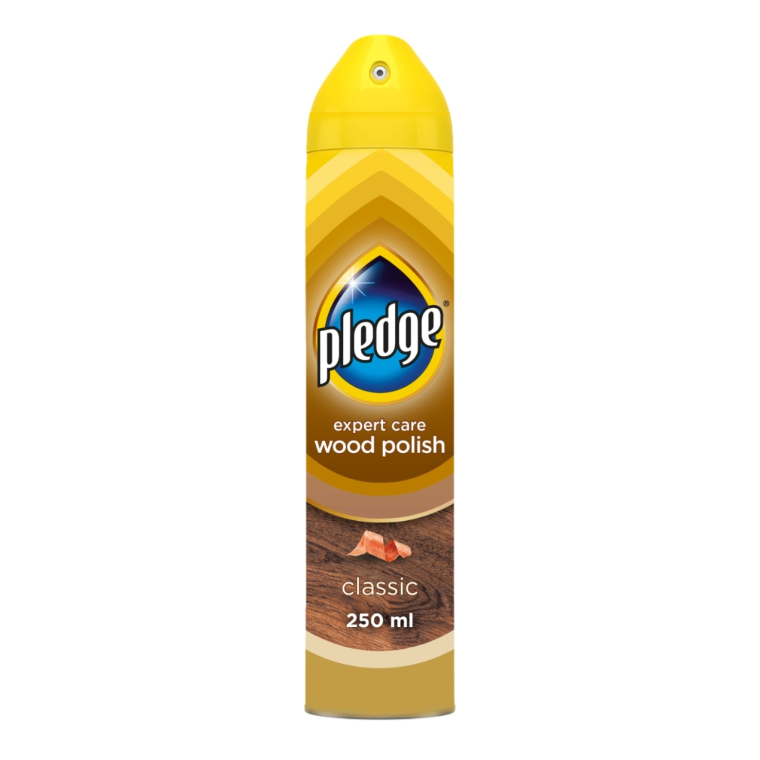 PLEDGE AEROSOL WOOD POLISH CLASSIC 250ML