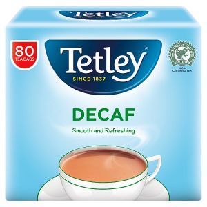 TETLEY DECAF 80 TEA BAGS 250G
