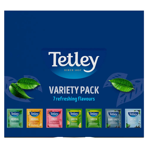 TETLEY VARIETY PACK 167.5G