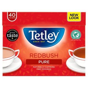 TETLEY REDBUSH TEA BAGS 40S 100G