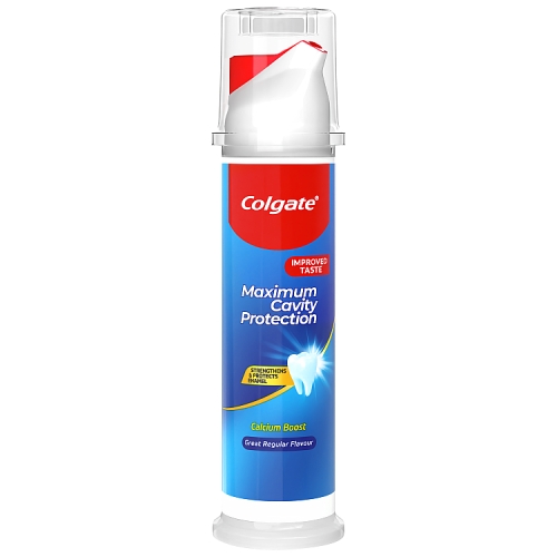 COLGATE TOOTHPASTE PUMP CAVITY PROTECTION 100ML