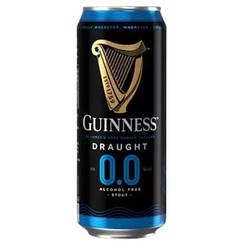 GUINNESS DRAUGHT ALCOHOL FREE 440ML