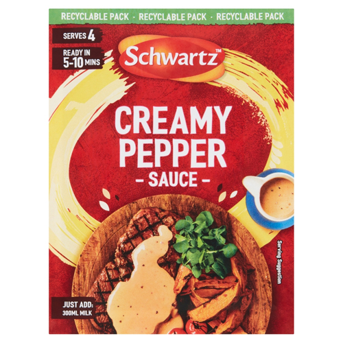 SCHWARTZ CREAMY PEPPER SAUCE MIX 25G