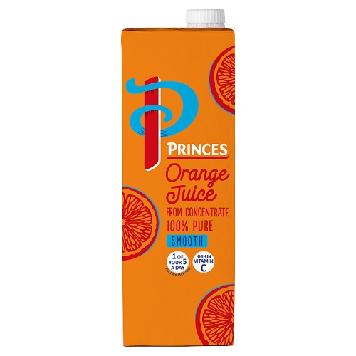 PRINCES SMOOTH ORANGE JUICE 1L
