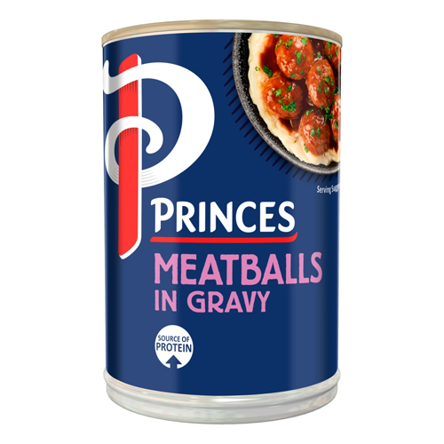 PRINCES MEATBALLS IN GRAVY 370G