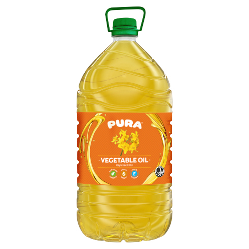PURA VEGETABLE OIL RAPESEED OIL 5L