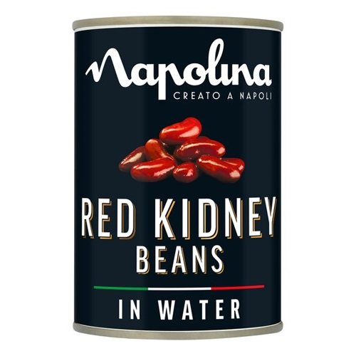 NAPOLINA RED KIDNEY BEANS PMP £1.00 400G