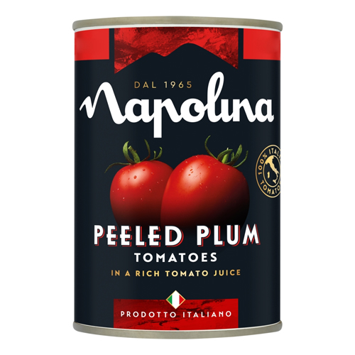NAPOLINA PLUM TOMATOES PMP £1.20 400G