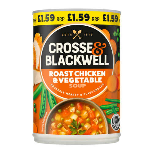 CROSSE & BLACKWELL LTD ROAST CHICKEN & VEGETABLE PMP £1.59 400G