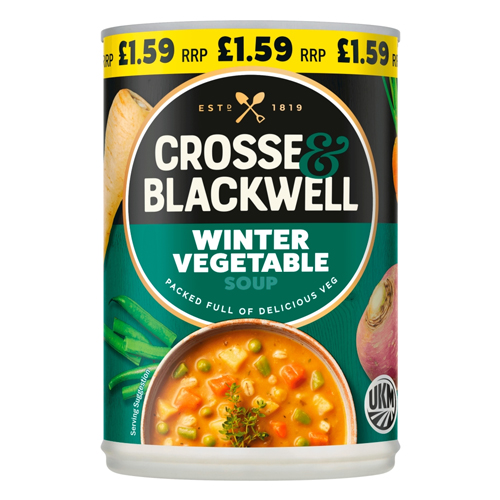 CROSSE & BLACKWELL LTD WINTER VEGETABLE PMP £1.59 400G