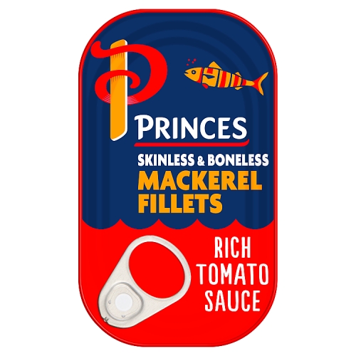 PRINCES MACKEREL IN TOMATO SAUCE 125G