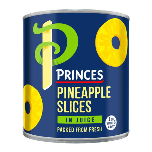 PRINCES PINEAPPLE SLICES IN JUICE 432G