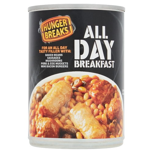 HUNGER BREAKS ALL DAY BREAKFAST 395G