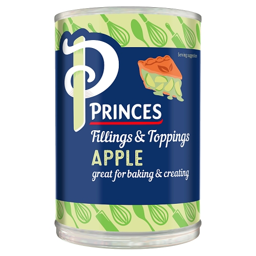 PRINCES APPLE FRUIT FILLING 395G