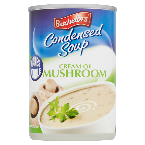 BATCHELORS CONDENSED SOUP CREAM OF MUSHROOM 295G