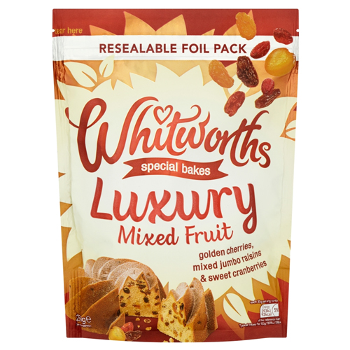 WHITWORTHS LUXURY MIXED FRUIT 250G
