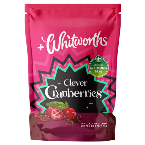 WHITWORTHS R&S CRANBERRIES 130G