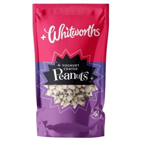 WHITWORTHS YOGHURT COATED PEANUTS 115G
