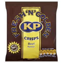 KP BEEF CRISPS 48X 25G