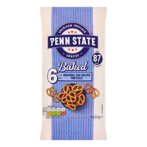 PENN STATE SEA SALTED PRETZELS 6PK 22G