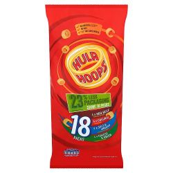HULA HOOPS VARIETY CRISPS 18PK 24G