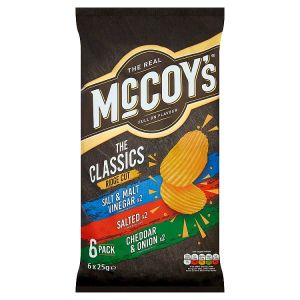 MCCOY'S CLASSIC VARIETY 6PK 25G