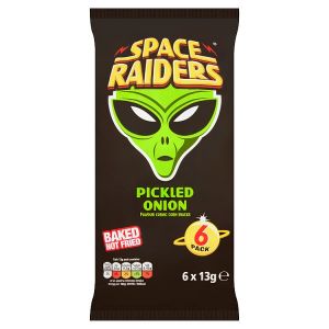 SPACE RAIDERS PICKLED ONION 6PK 13G