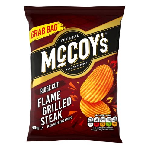 MCCOY'S FLAME GRILLED STEAK GRAB BAG 45G