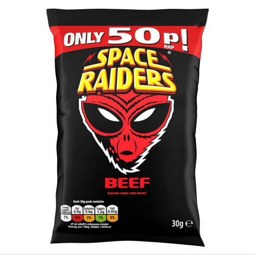 SPACE RAIDERS BEEF PMP 50P 25G
