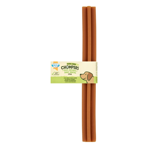 GOOD BOY EXTRA LARGE DOG CHOMPERS DAILY DENTAL STICK 130G